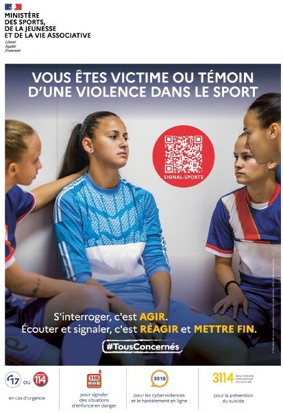 LUTTE CONTRE LA VIOLENCE DANS LE SPORT