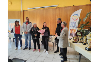 Néphélie COMBE (CFB Caturige), Vainqueur de la Coupe de France 2025 en Simple F18