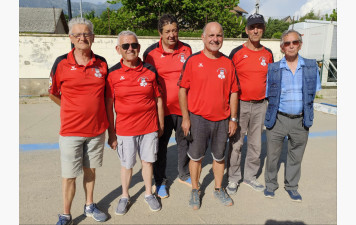 EN ROUTE POUR LE "FRANCE" VETERAN QUADRETTE