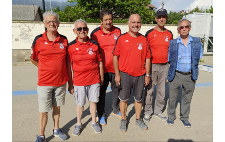 EN ROUTE POUR LE "FRANCE" VETERAN QUADRETTE